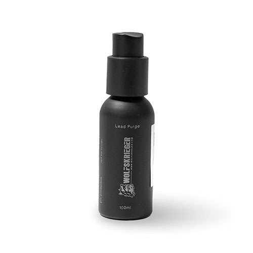 Lead Purge elimina rápidamente plomo y suciedad de tus manos sin agua, ideal para el campo o el trabajo, manteniendo tu piel limpia y segura.